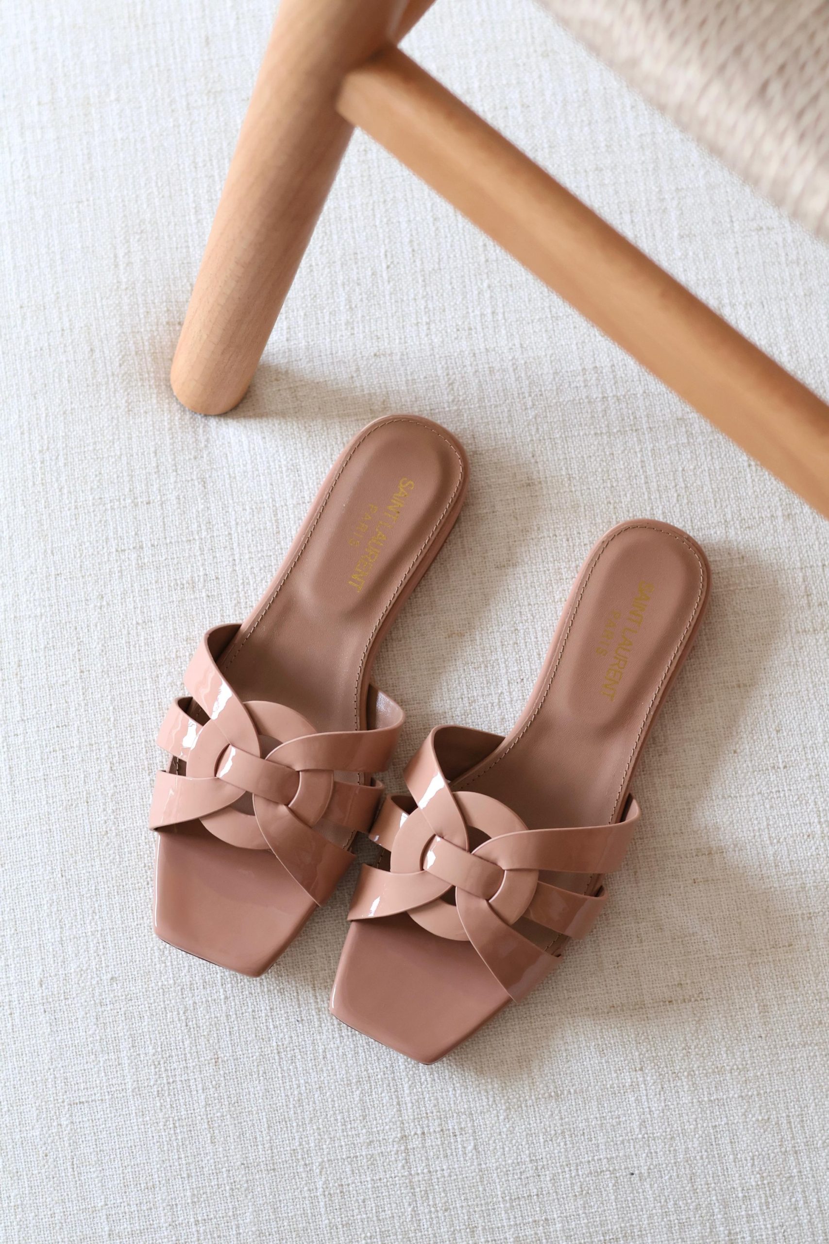 Saint Laurent Tribute flat sandals - Image 3