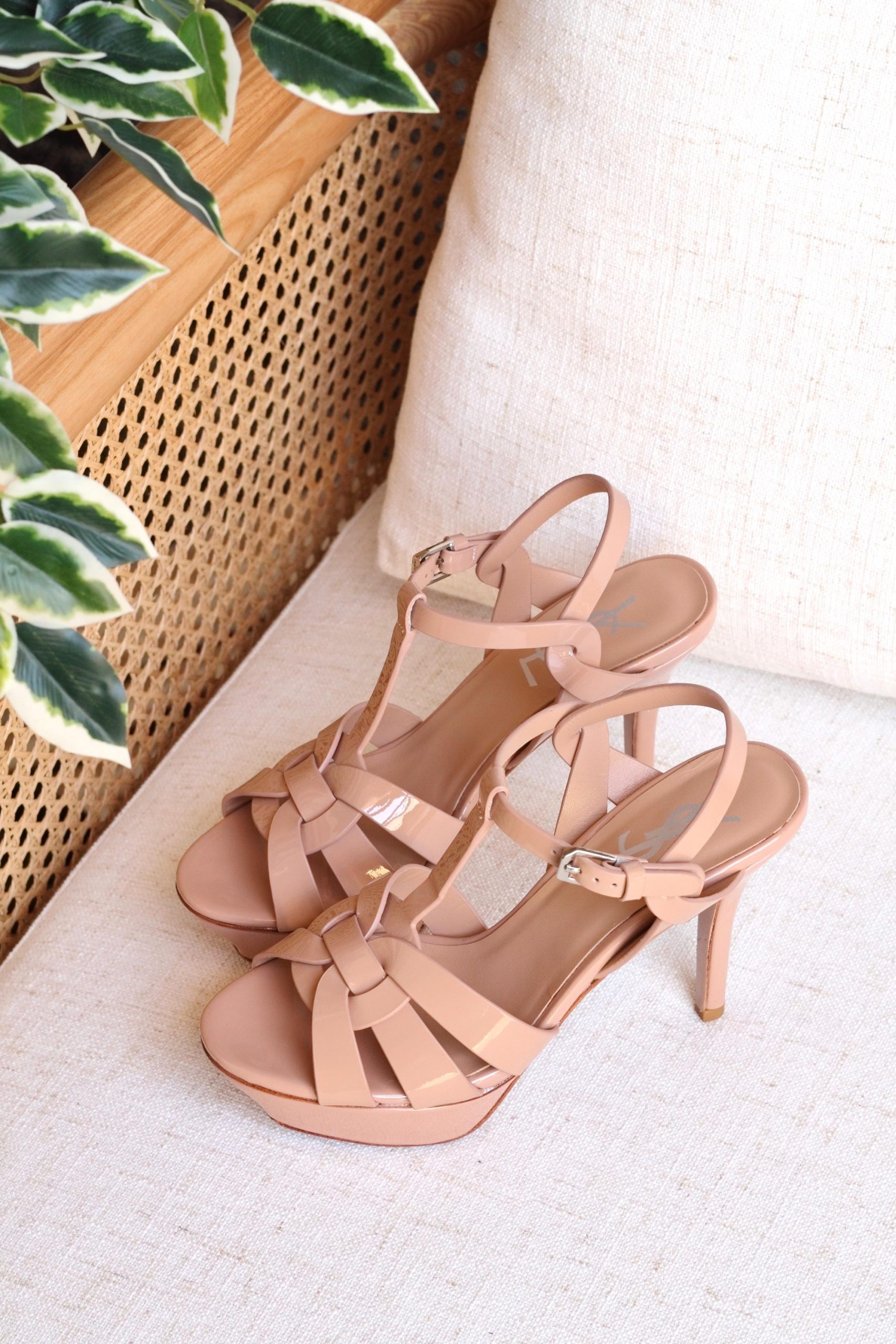 Saint Laurent Tribute Platform Sandals - Image 13