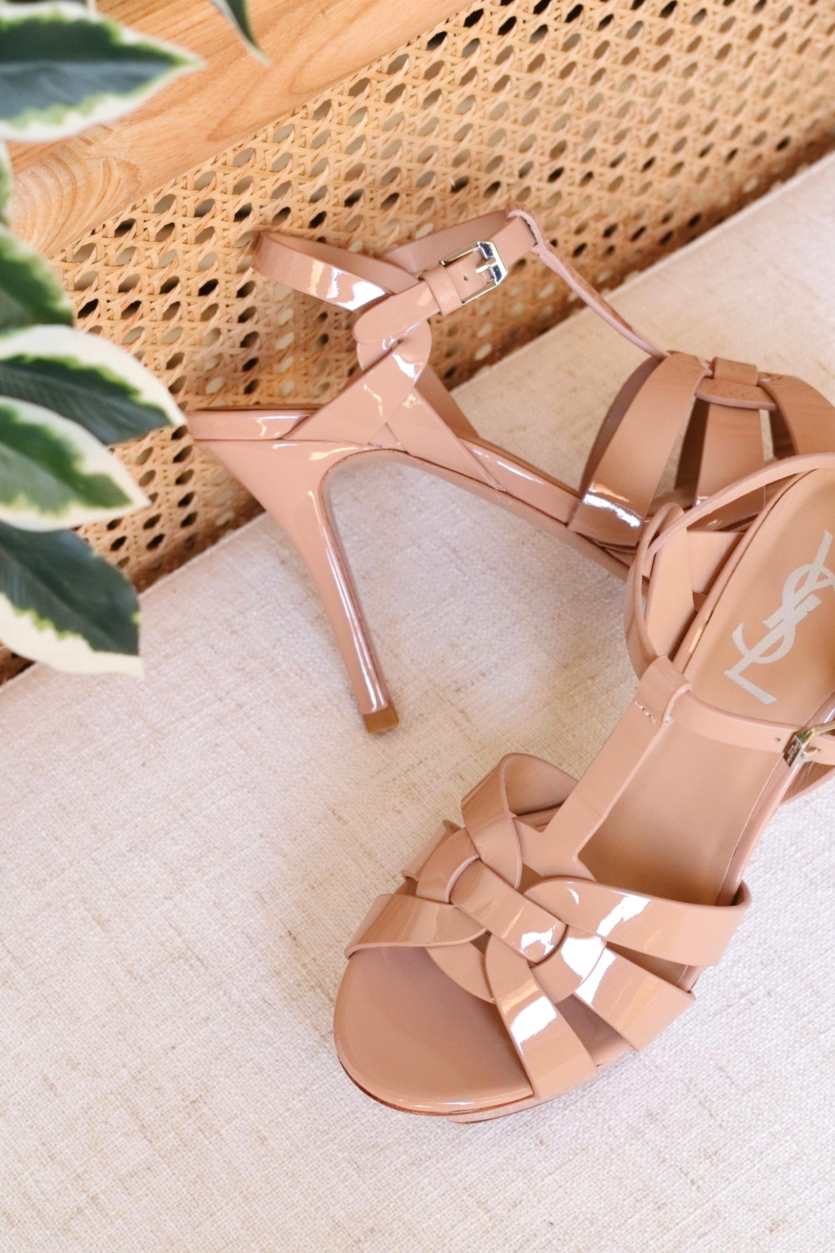 Saint Laurent Tribute Platform Sandals - Image 14