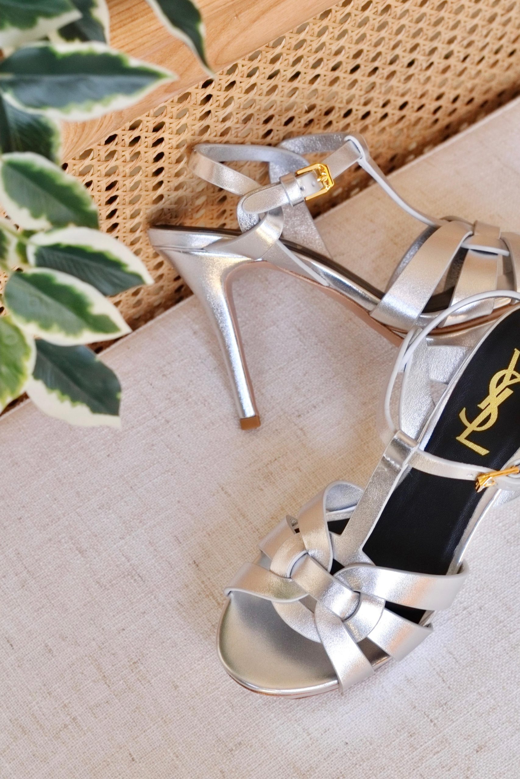 Saint Laurent Tribute Platform Sandals - Image 4