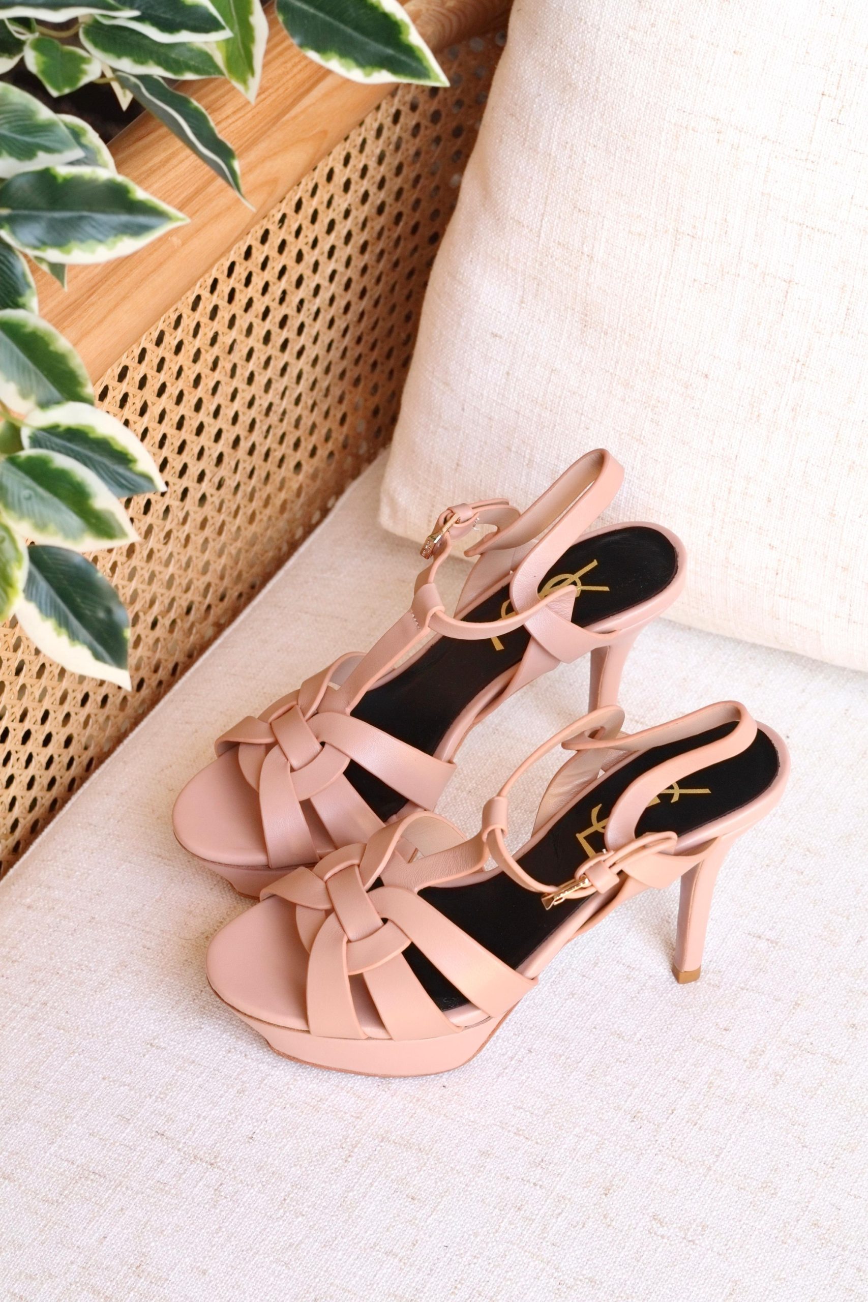 Saint Laurent Tribute Platform Sandals - Image 7