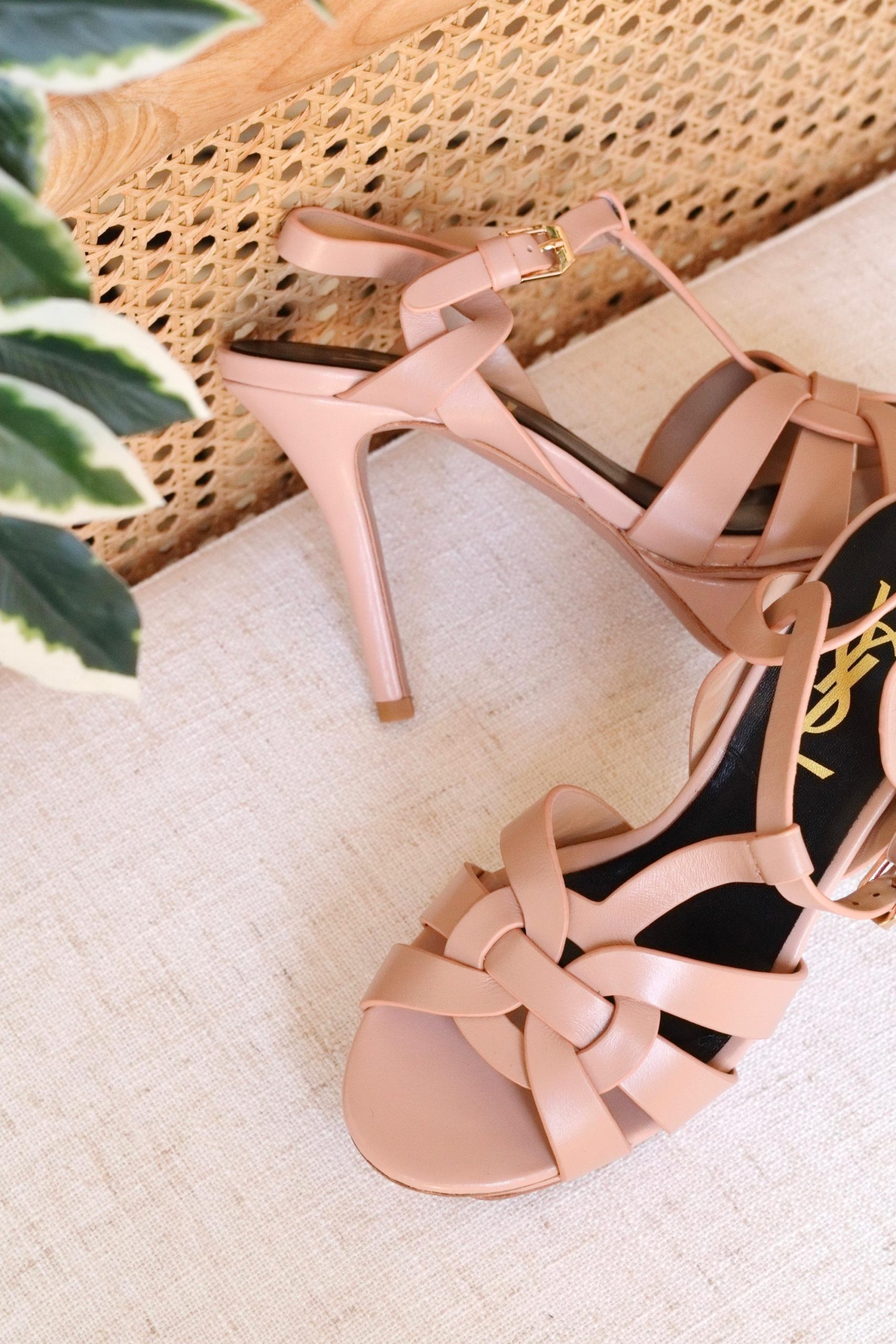 Saint Laurent Tribute Platform Sandals - Image 8