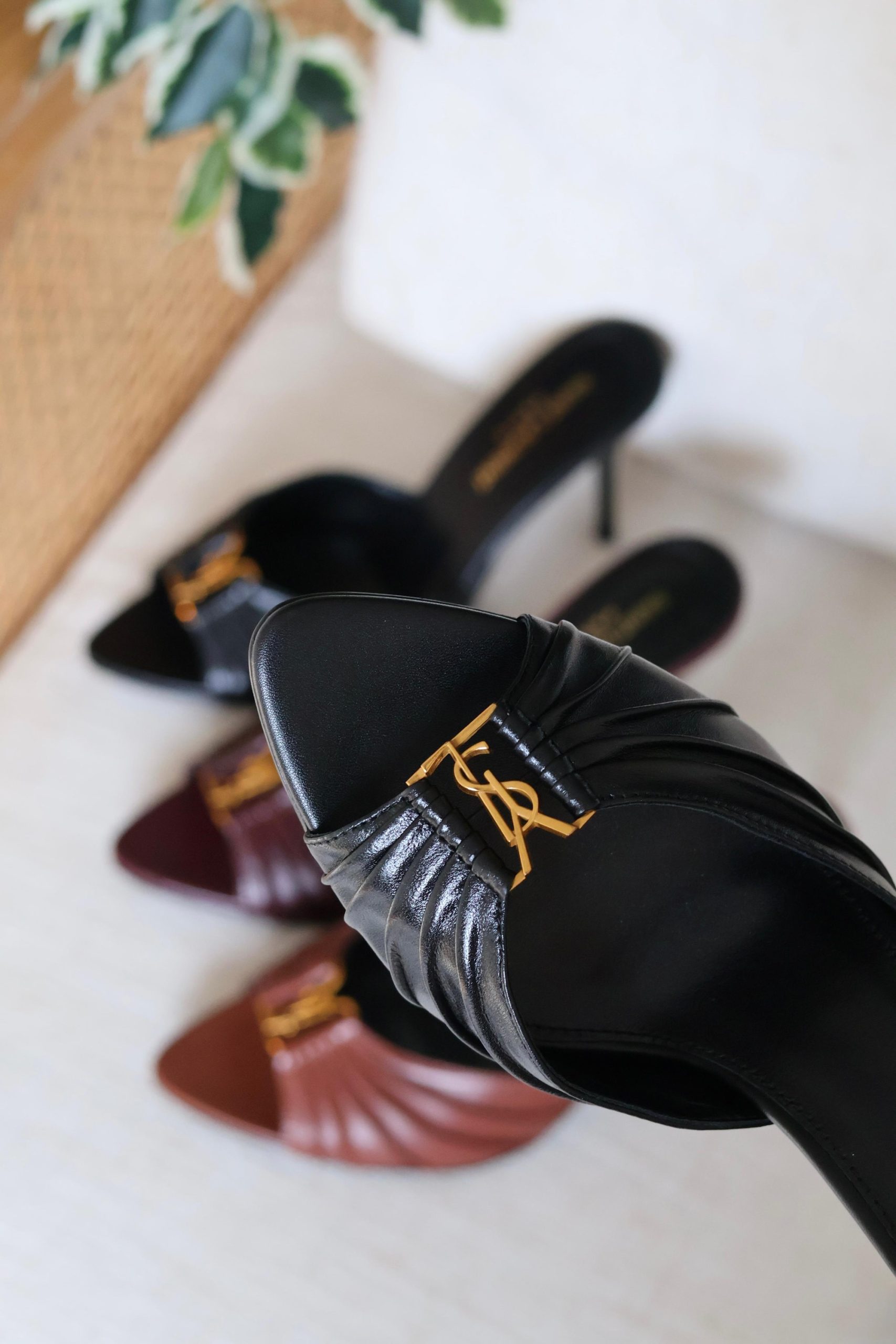 Saint Laurent Paris Cassandra Sandals - Image 2