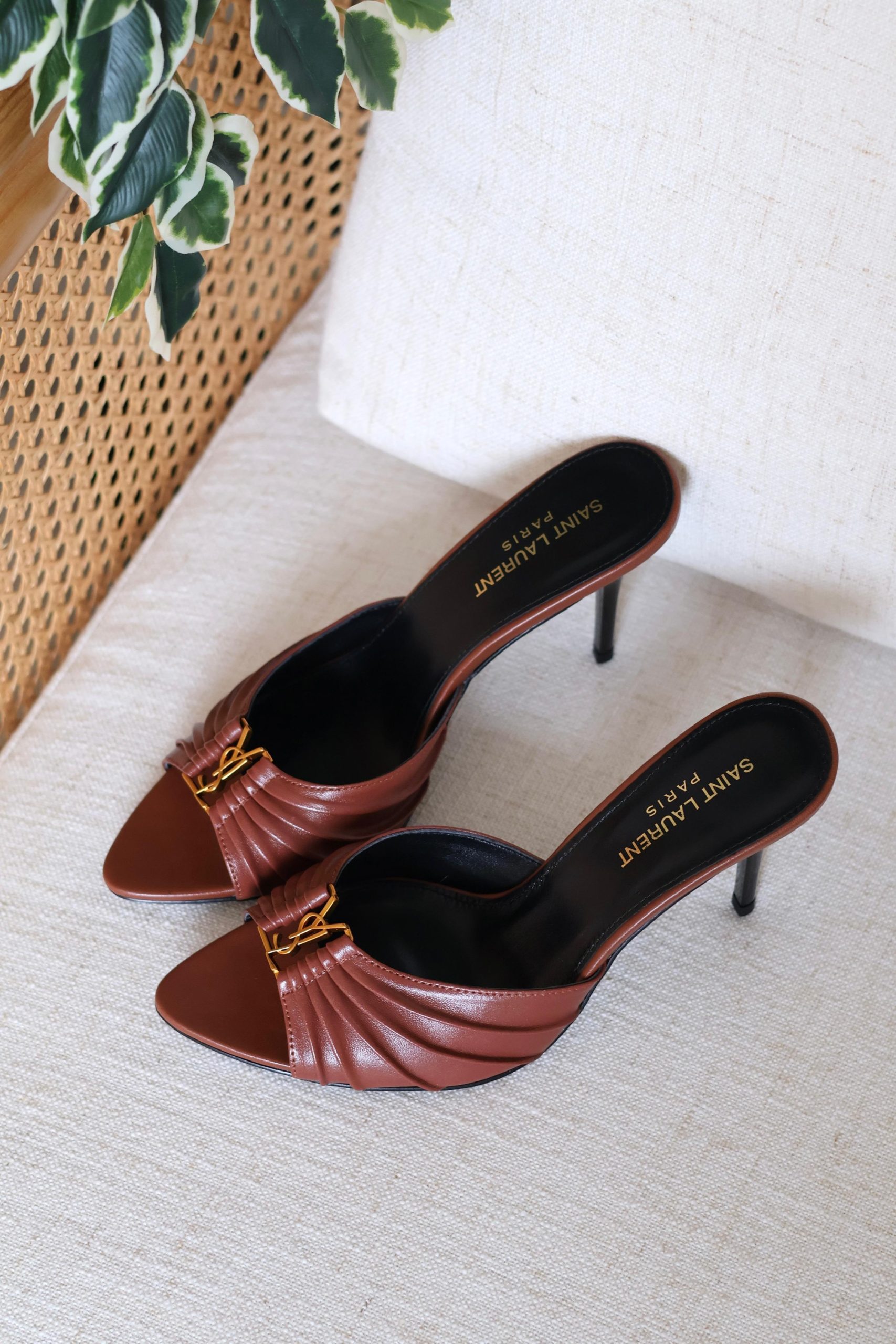Saint Laurent Paris Cassandra Sandals - Image 5