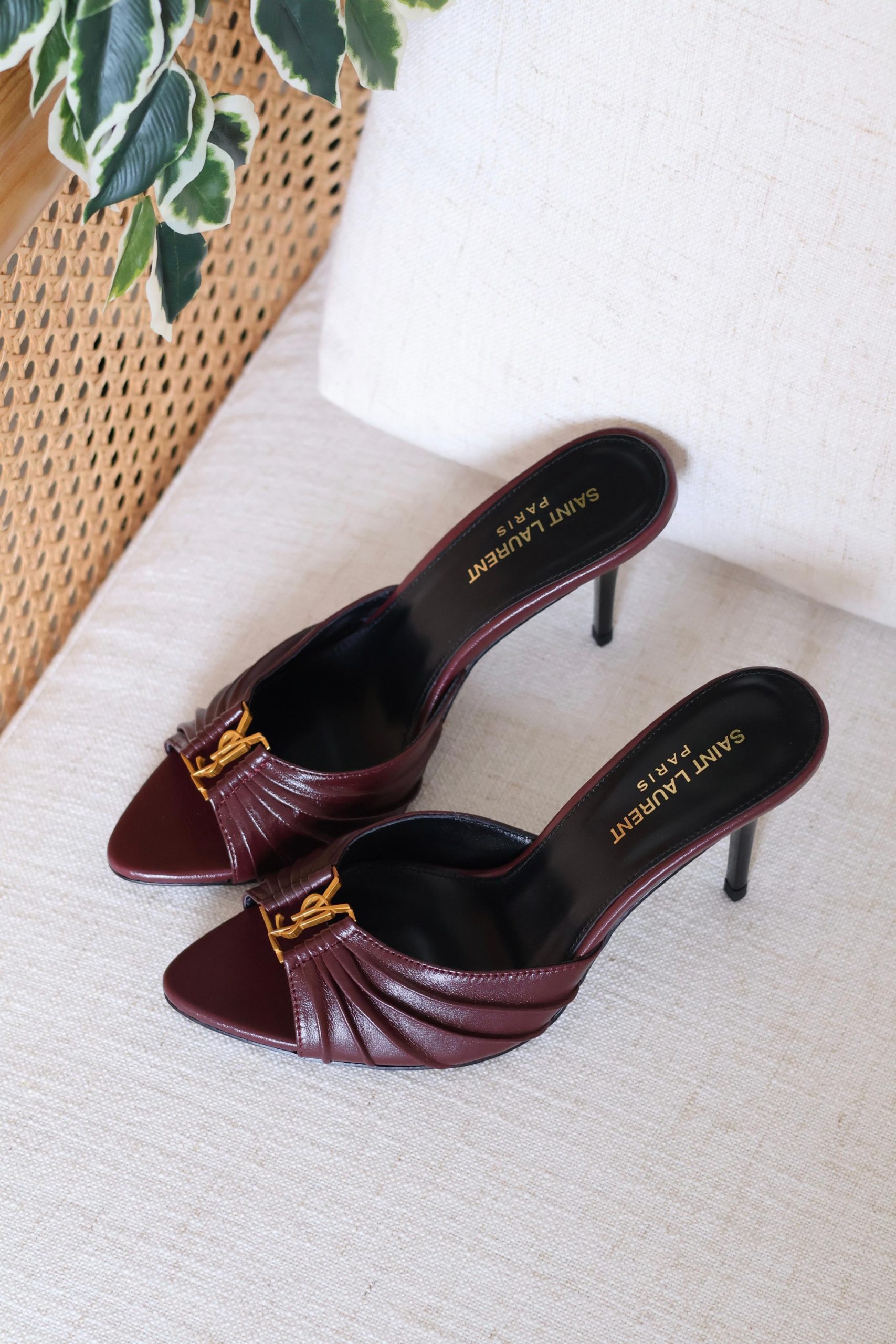 Saint Laurent Paris Cassandra Sandals - Image 3