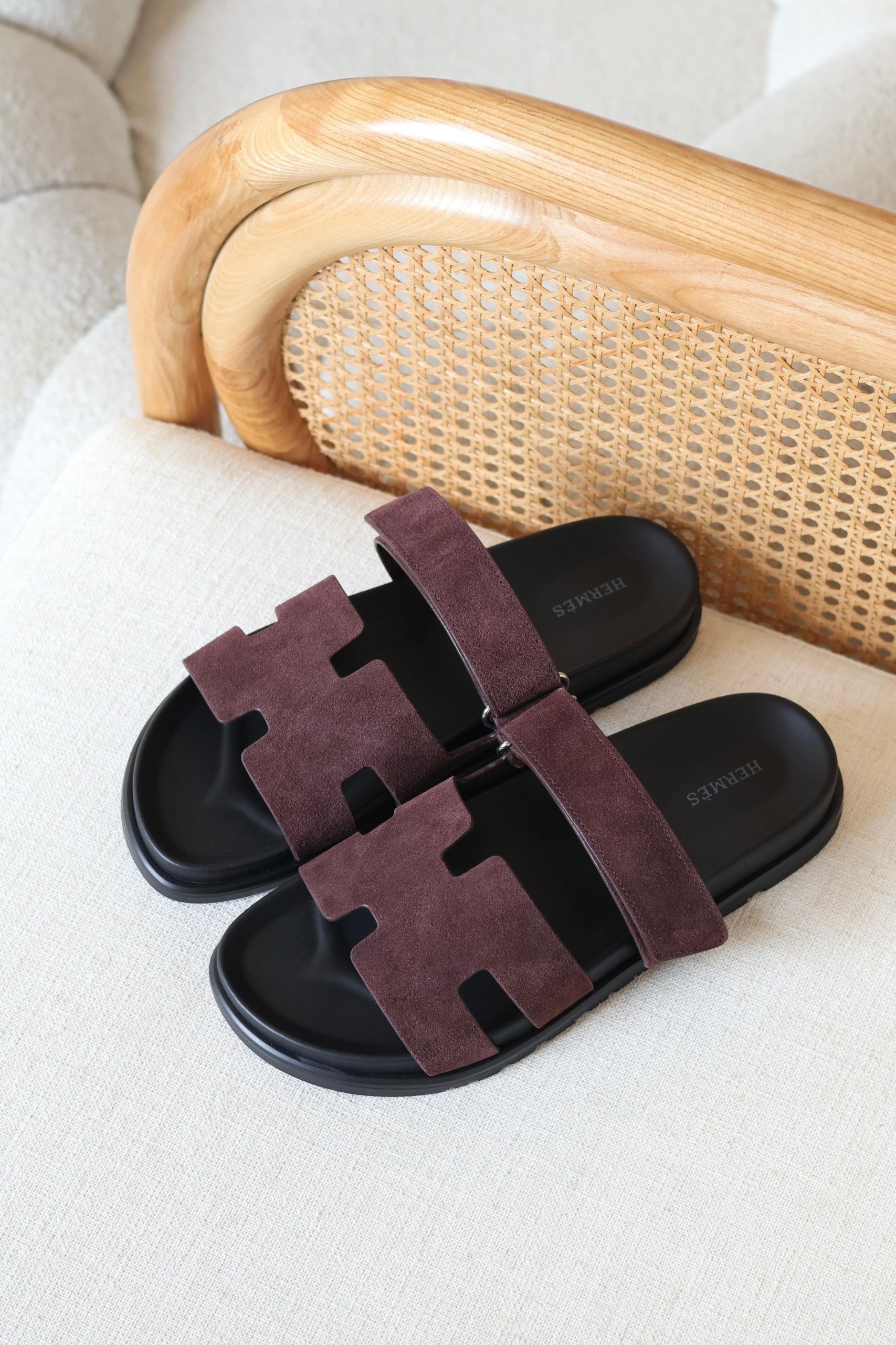 Hermès Chypre Sandals Cut-Out Design And An Adjustable Strap - Image 5