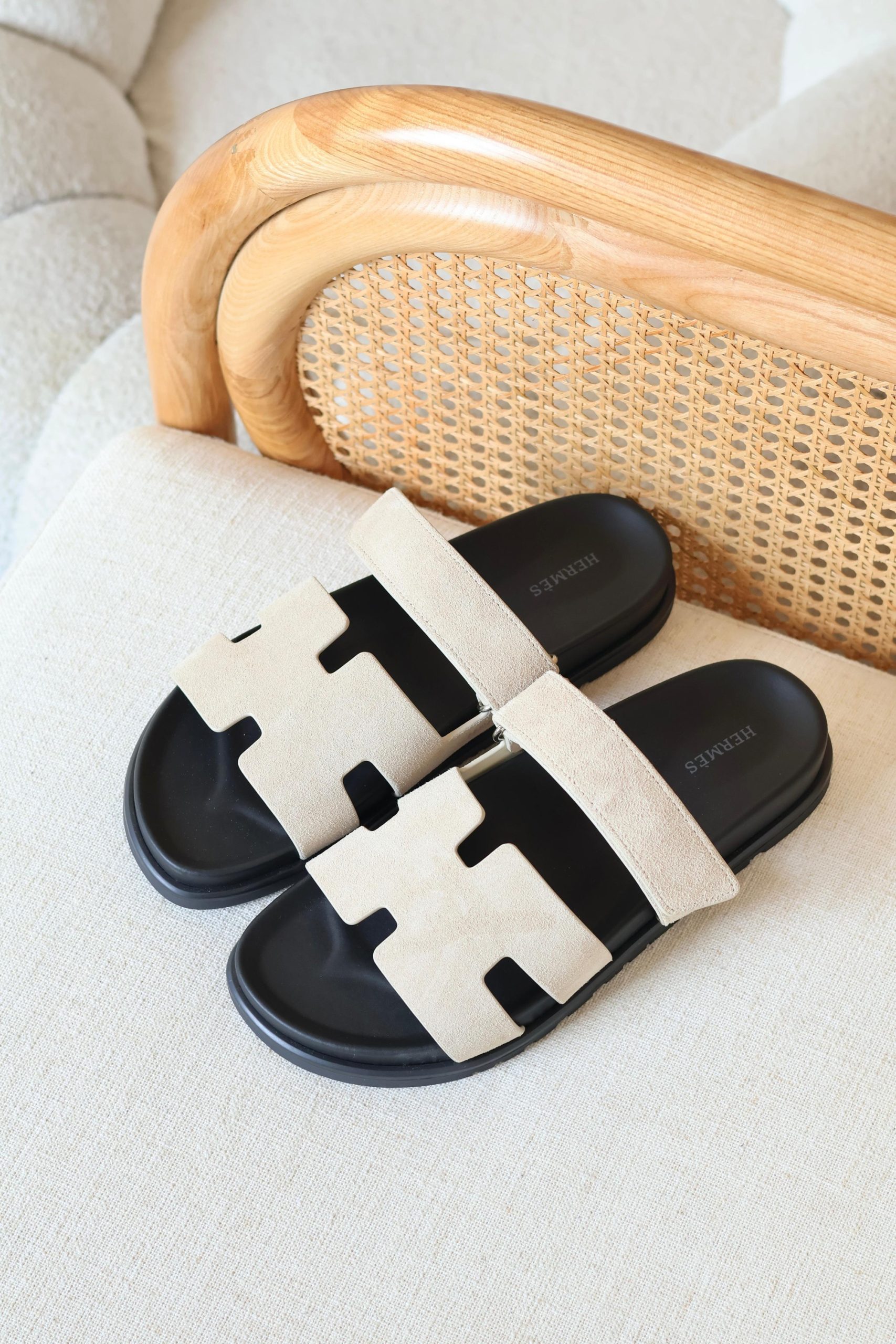 Hermès Chypre Sandals Cut-Out Design And An Adjustable Strap - Image 4
