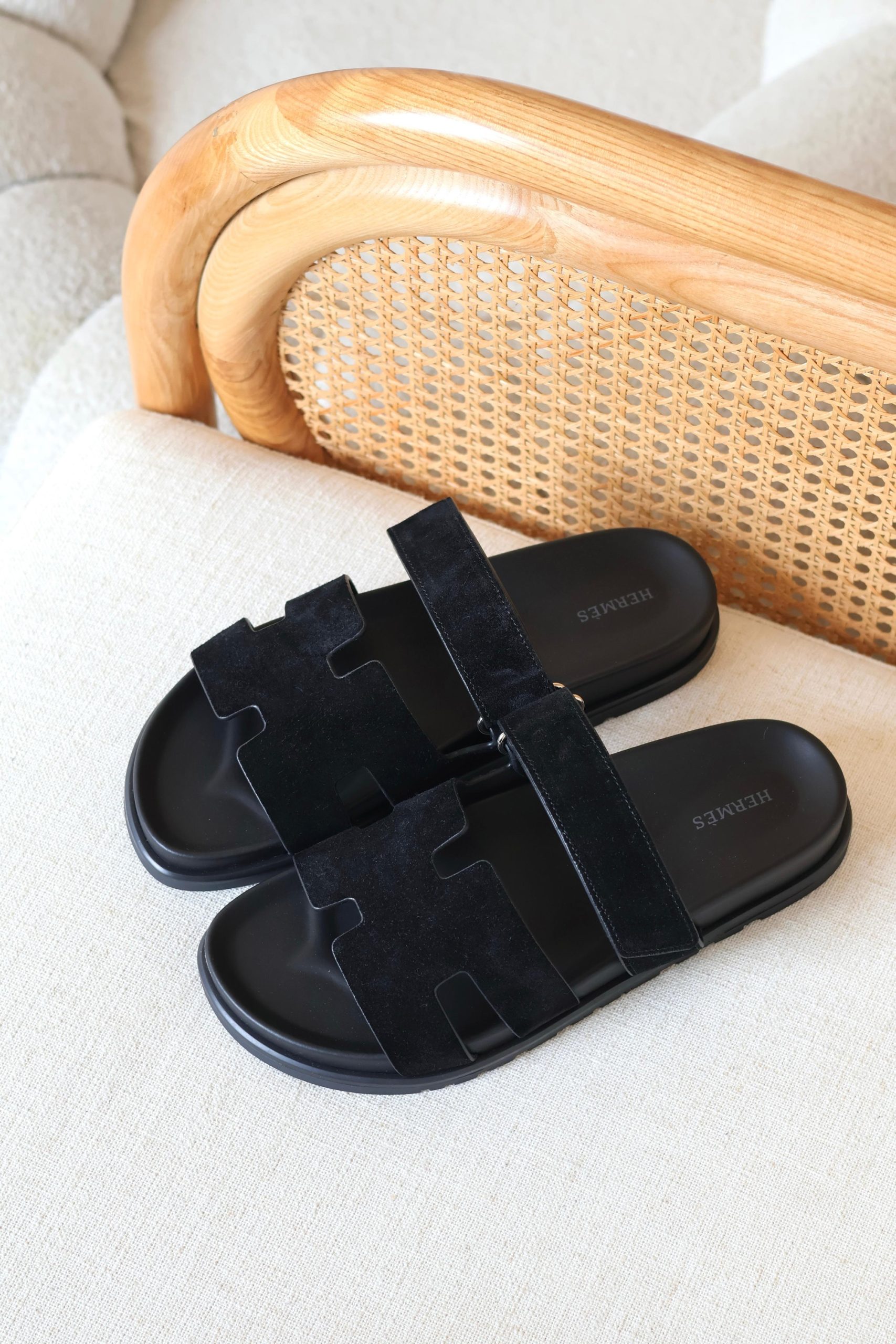 Hermès Chypre Sandals Cut-Out Design And An Adjustable Strap - Image 7