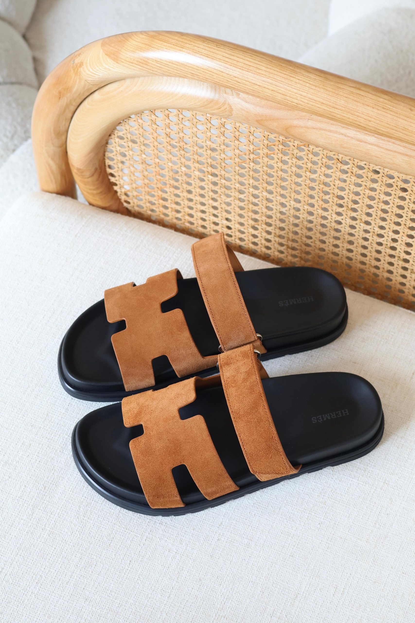 Hermès Chypre Sandals Cut-Out Design And An Adjustable Strap - Image 14