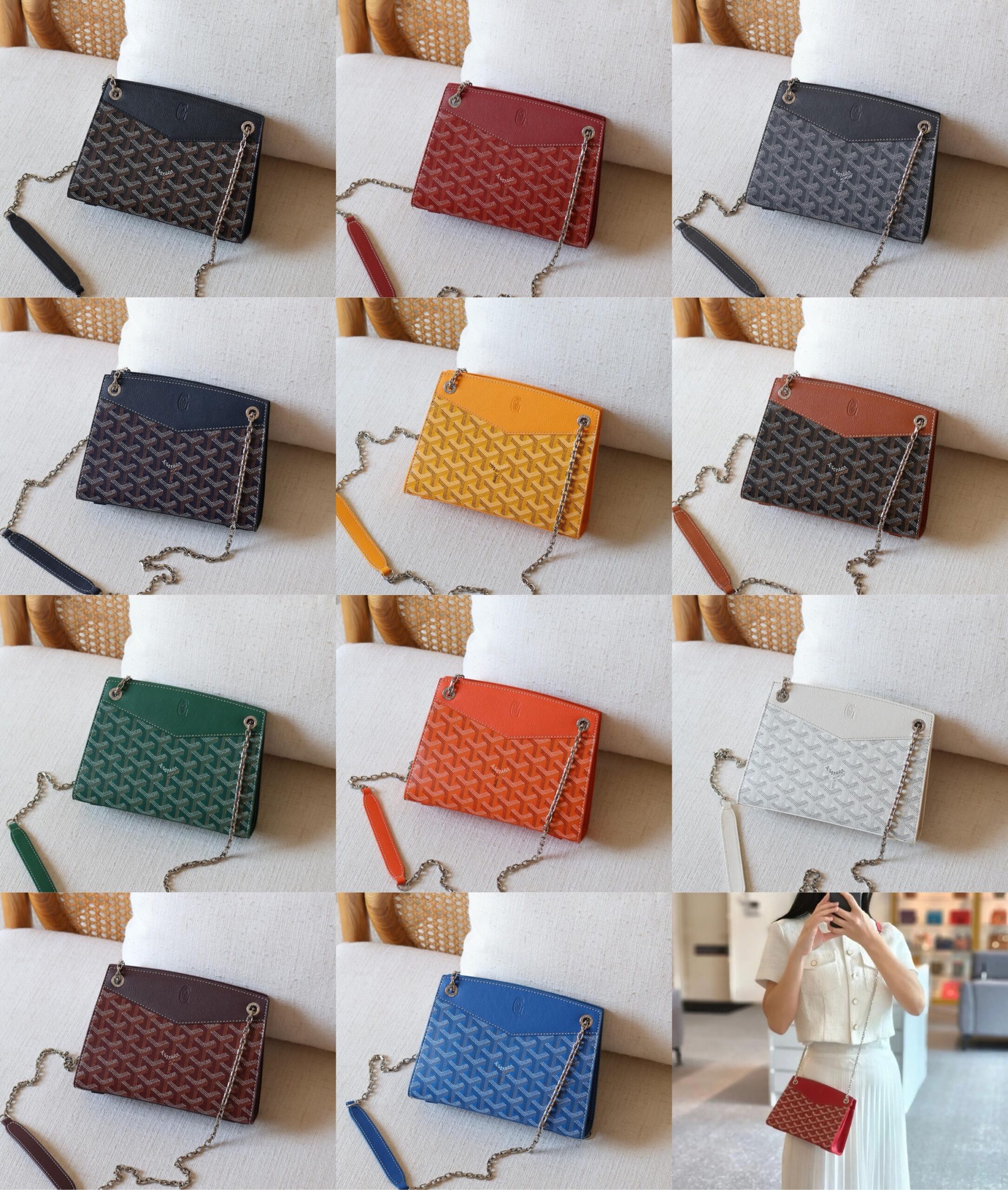Goyard Rouette Structuré Handbag - Image 12