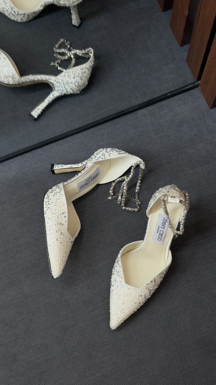 Jimmy Choo Saeda 100 Pumps - Image 2