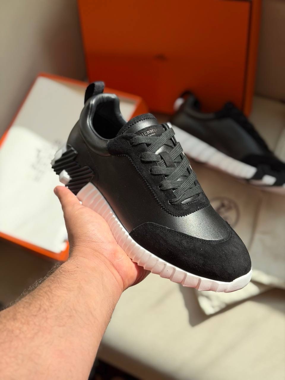 Hermès Bouncing Sneakers For Men - Image 4