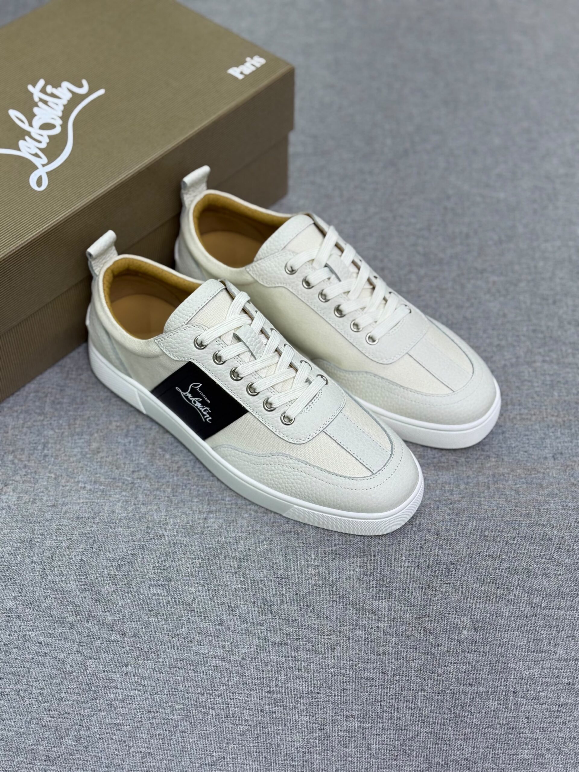 Christian Louboutin Louis Junior Spikes Sneakers - Image 2