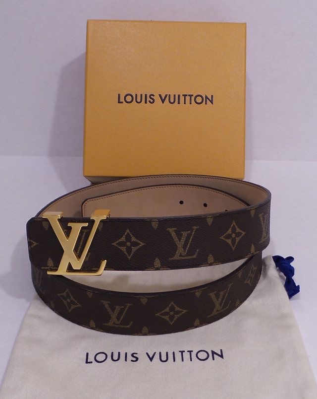 Louis Vuitton White Monogram Canvas Belt - Image 4