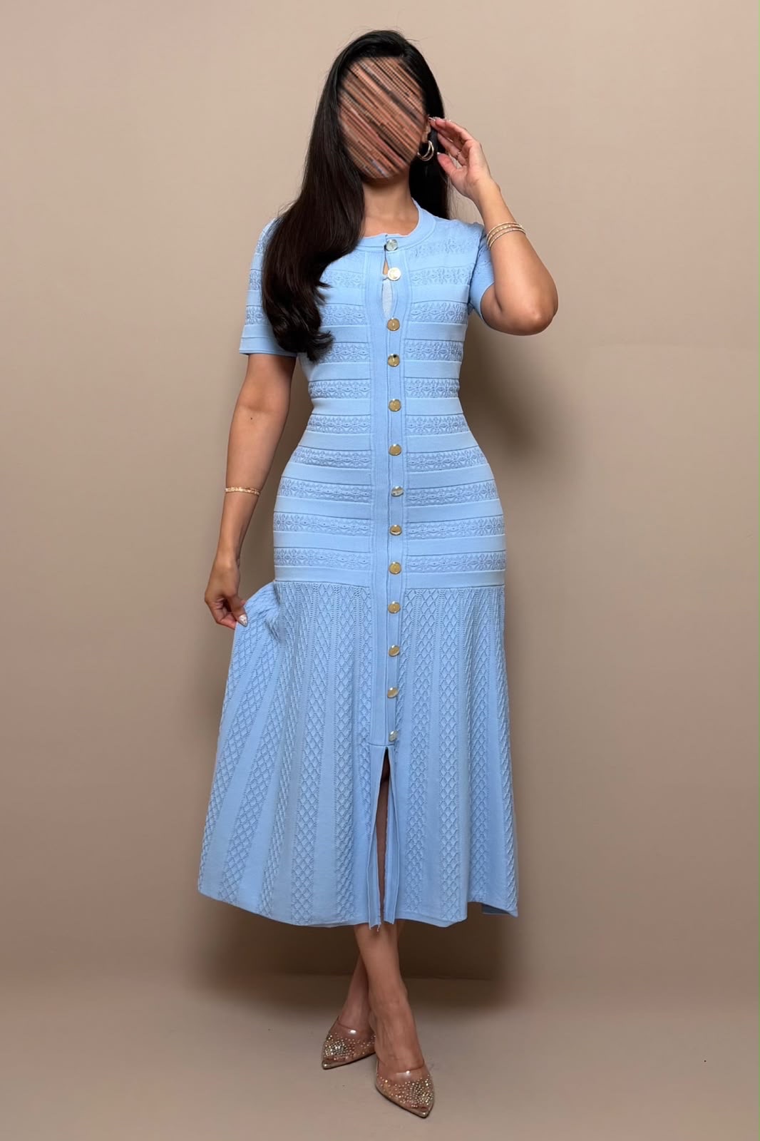 Sandro Milona Knit Dress - Image 4