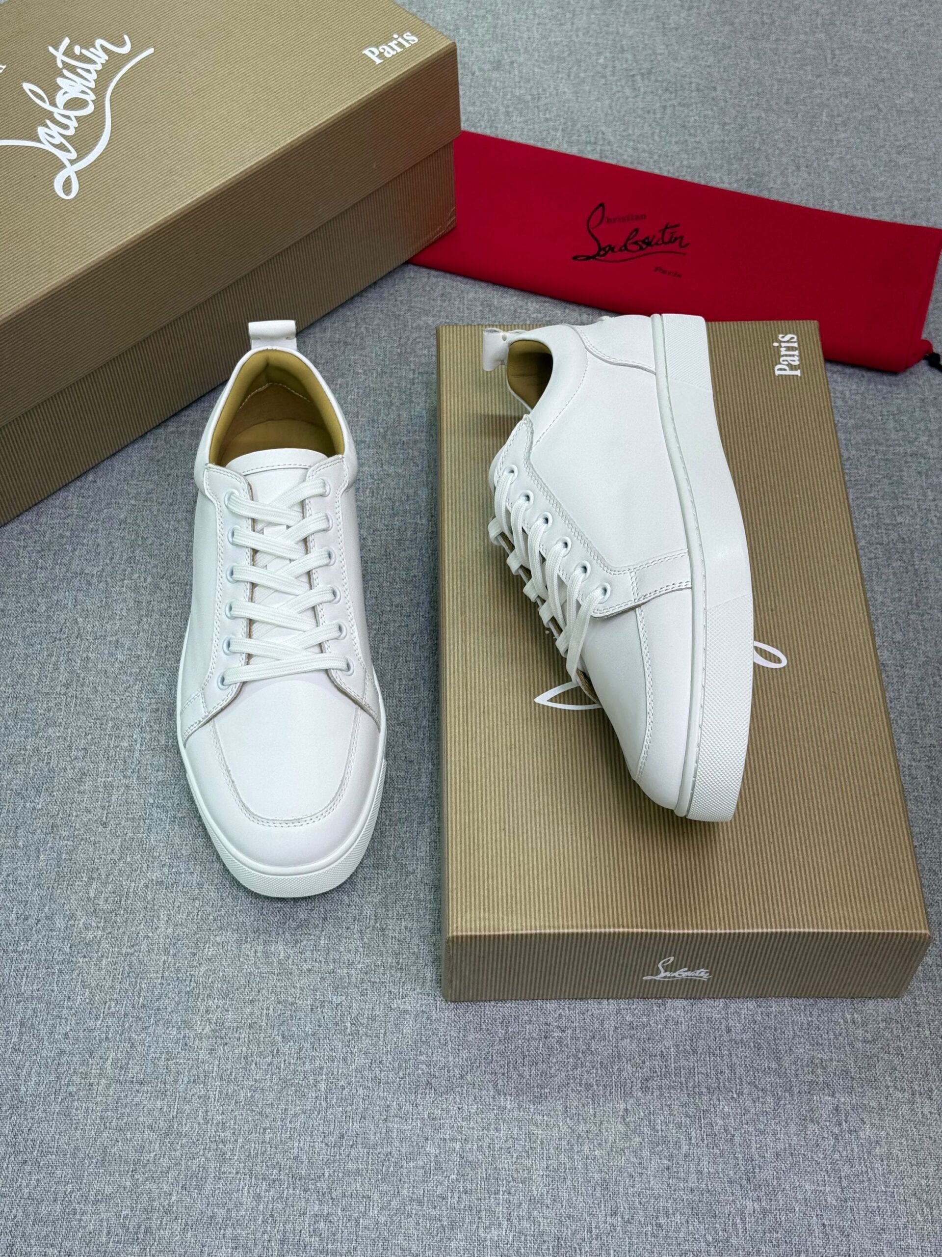 Christian Louboutin Louis Junior Spikes Sneakers - Image 9