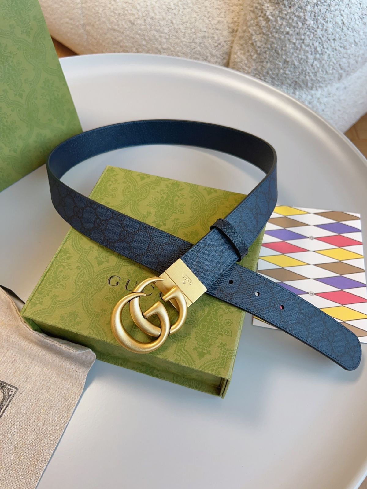 Gucci GG Marmont Reversible Belt - Image 9