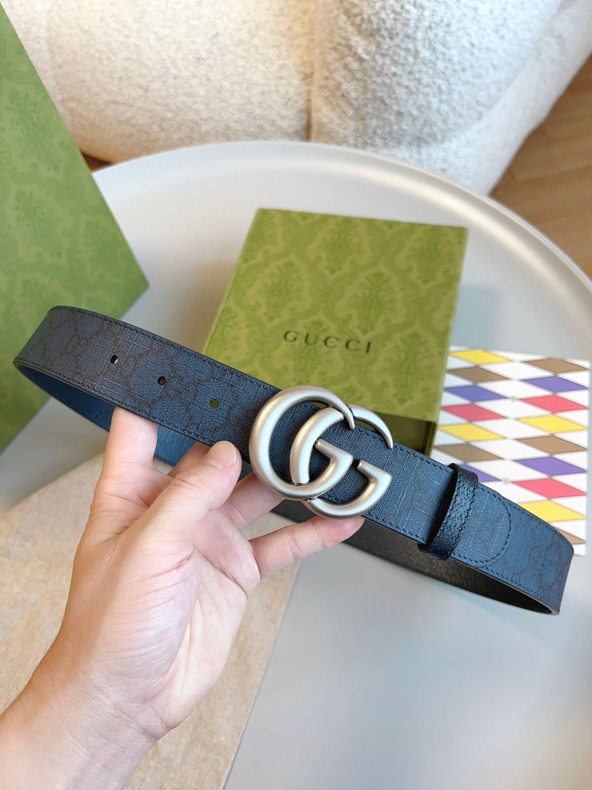 Gucci GG Marmont Reversible Belt - Image 5