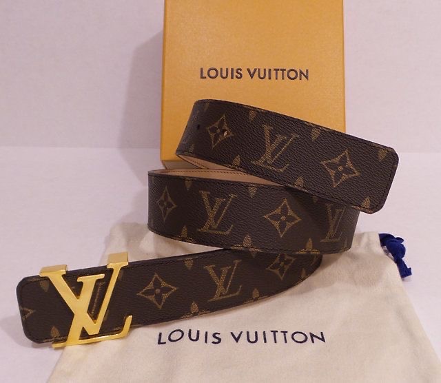 Louis Vuitton White Monogram Canvas Belt - Image 5