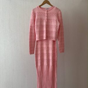 Sandro Burgundy Two-Piece Set
