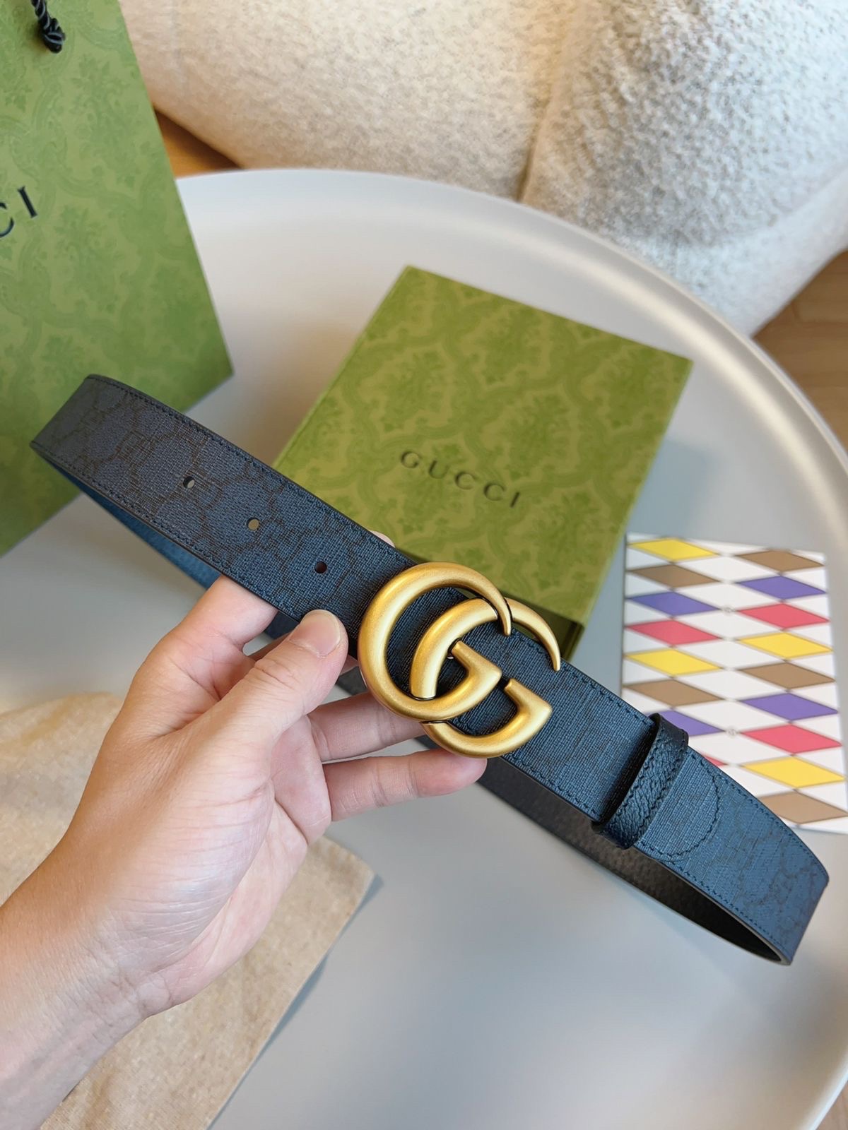 Gucci GG Marmont Reversible Belt - Image 8