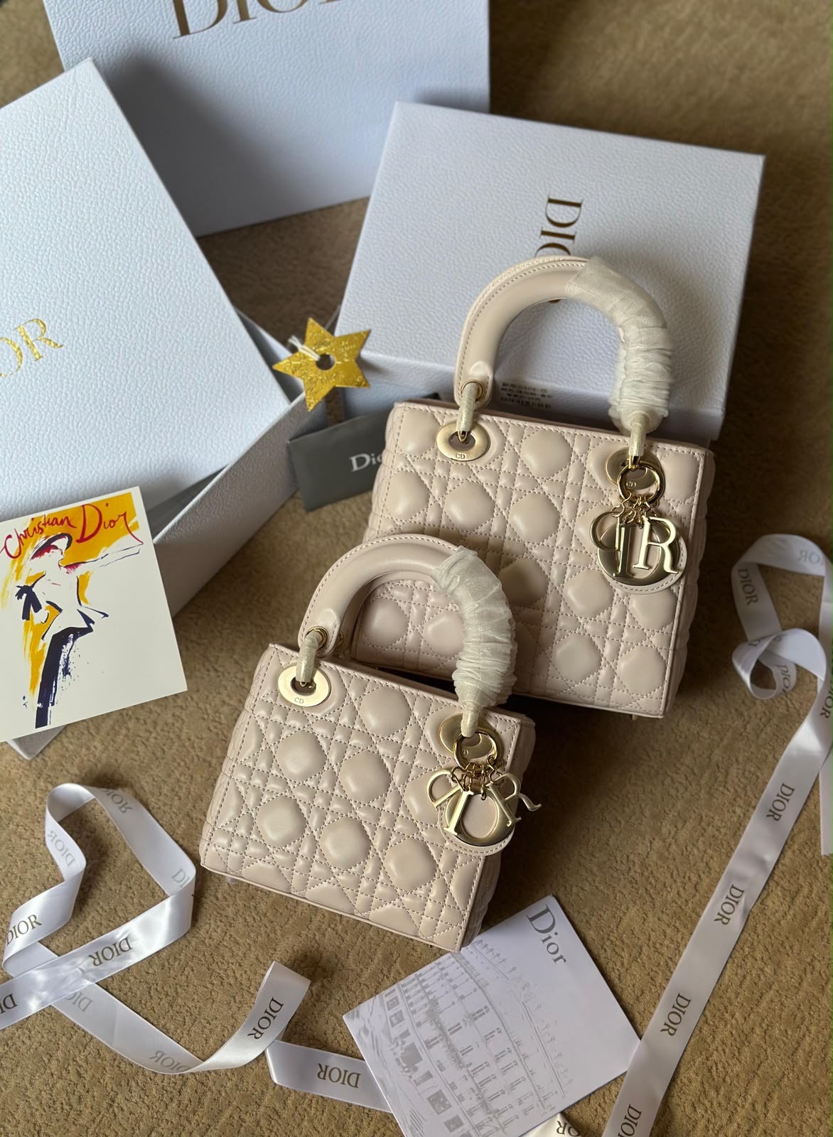 Christian Dior Lady Dior Bag - Image 2