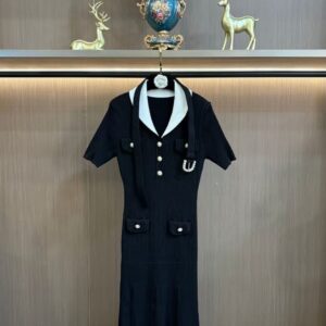 Blue Zone Planet Ladies Short Sleeve v-Neck Dress