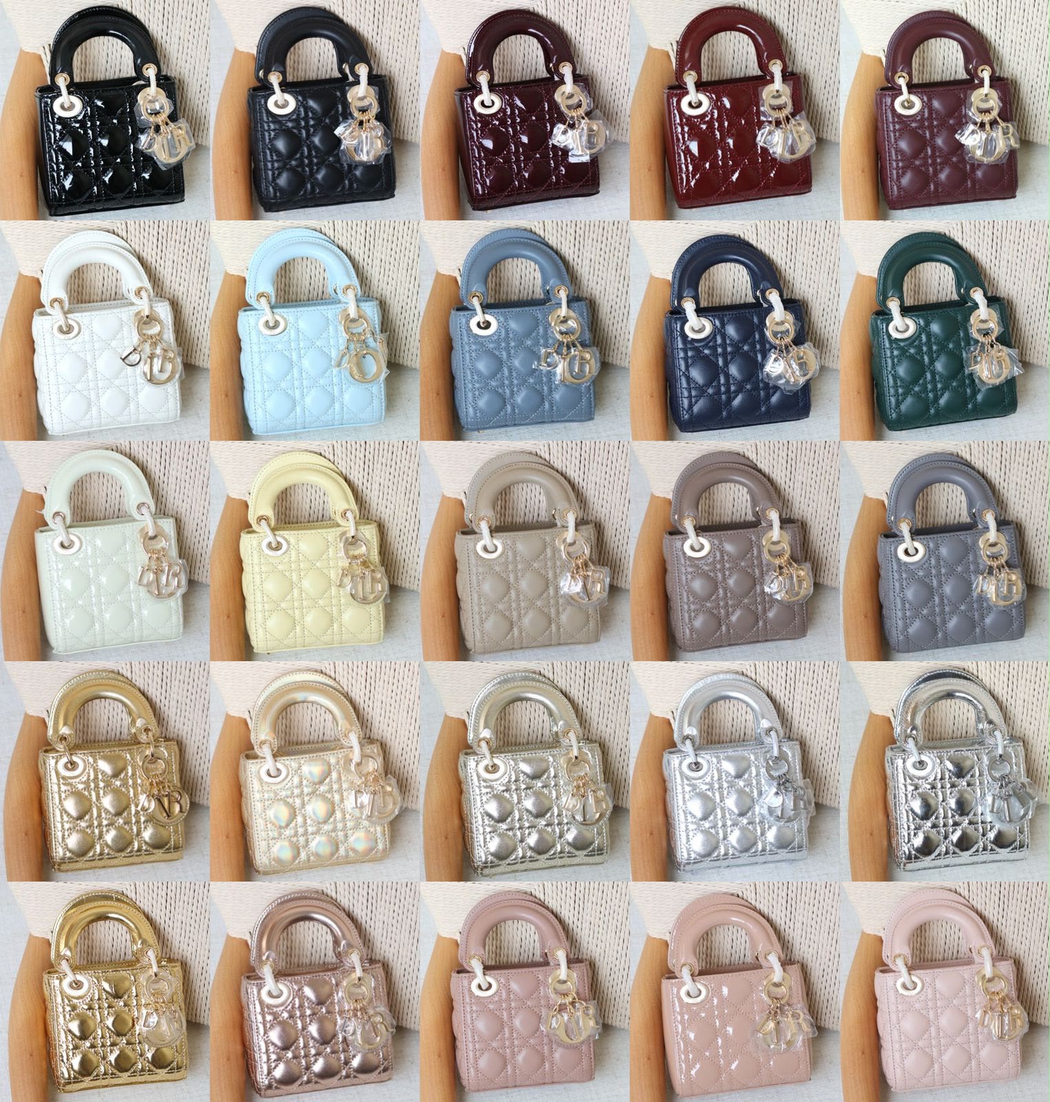 Christian Dior Mini Lady Dior Bag - Image 27