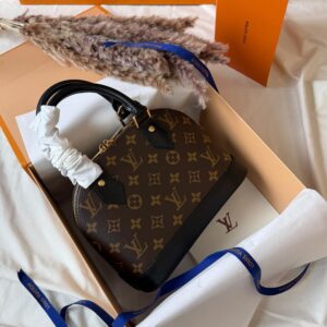 Louis Vuitton Alma BB Bag In Damier Ebene Canvas