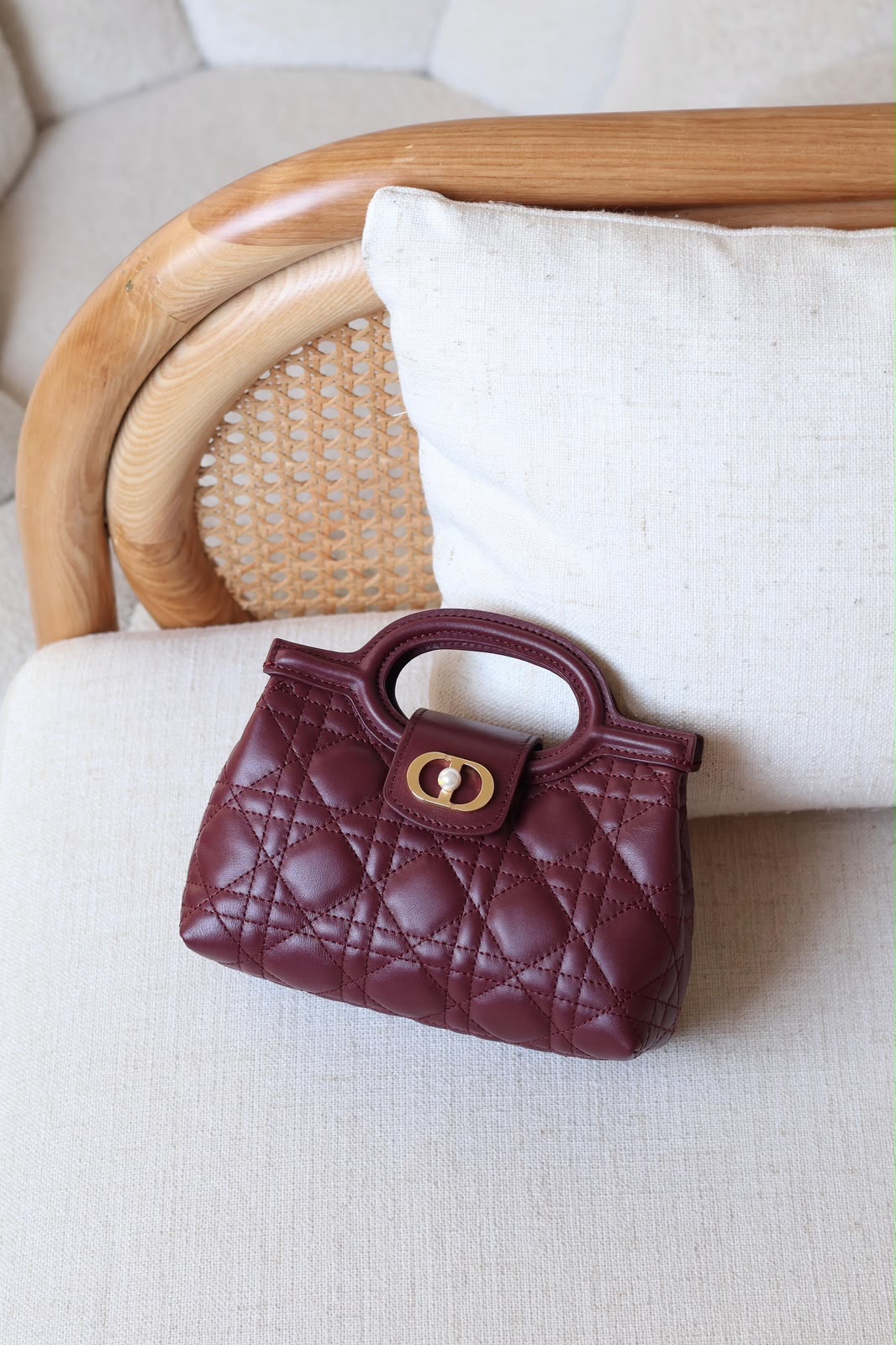 Dior Jolie Top Handle Mini Bag - Image 3