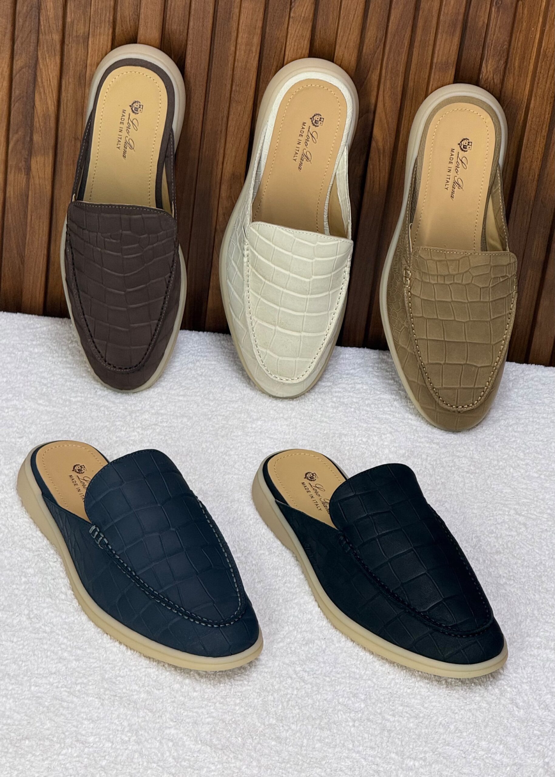 Loro Piana Babouche Walk Mules - Image 9