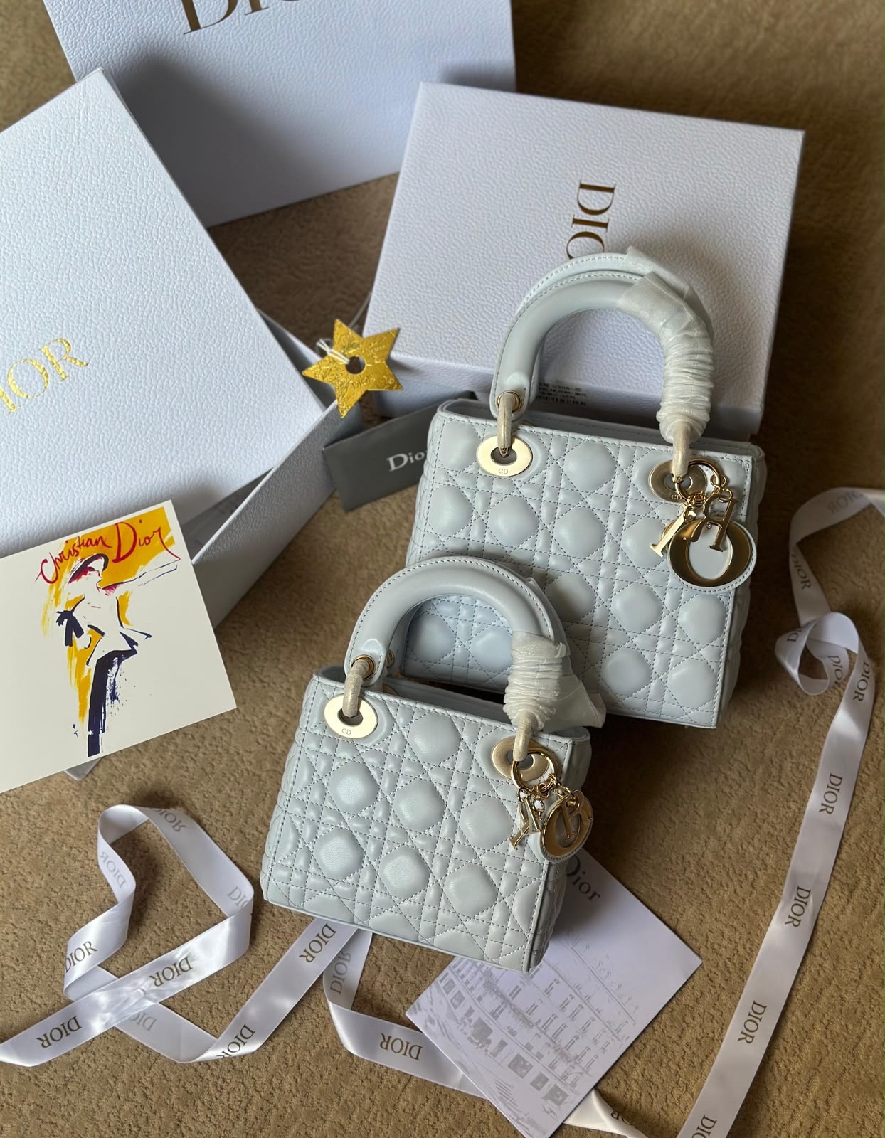 Christian Dior Lady Dior Bag - Image 6