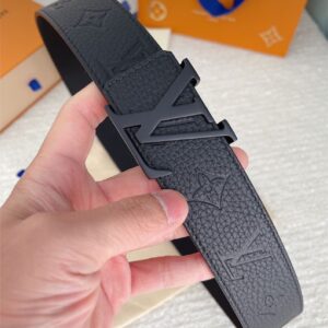 Louis Vuitton LV Initiales Belt Features Taurillon Leather Strap