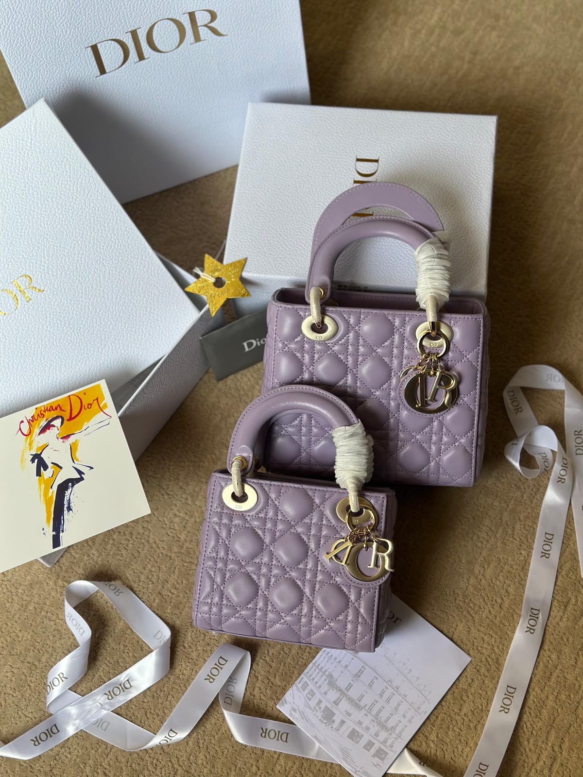 Christian Dior Lady Dior Bag - Image 5
