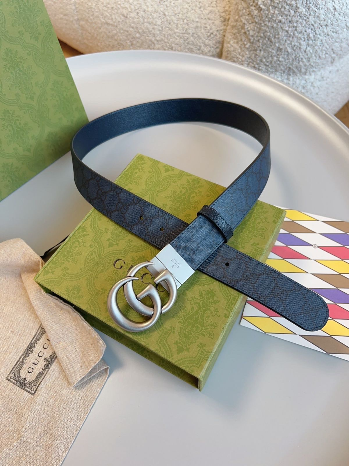 Gucci GG Marmont Reversible Belt - Image 4