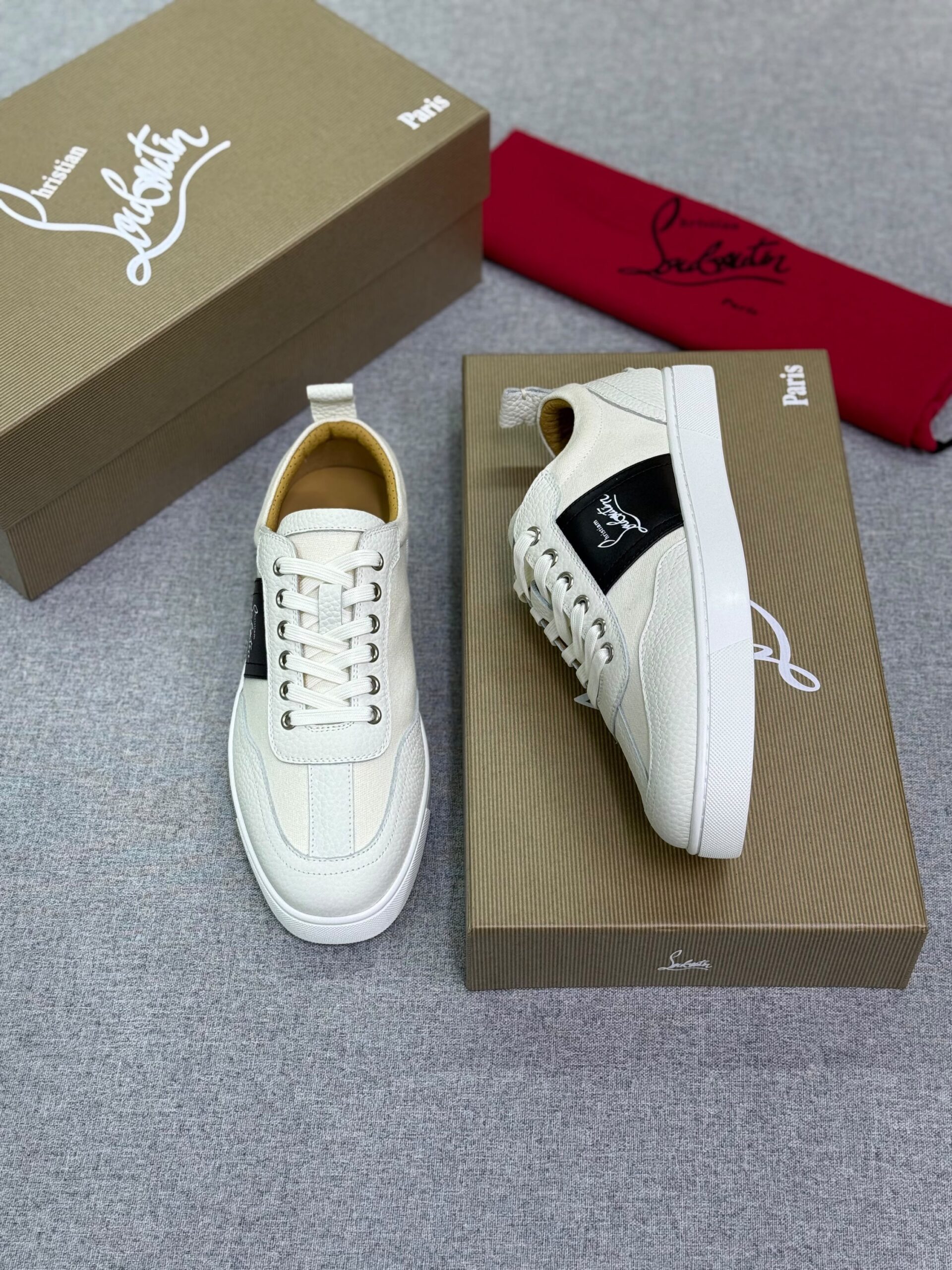 Christian Louboutin Louis Junior Spikes Sneakers - Image 3