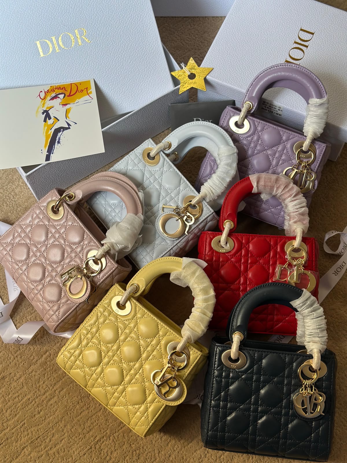 Christian Dior Lady Dior Bag - Image 11
