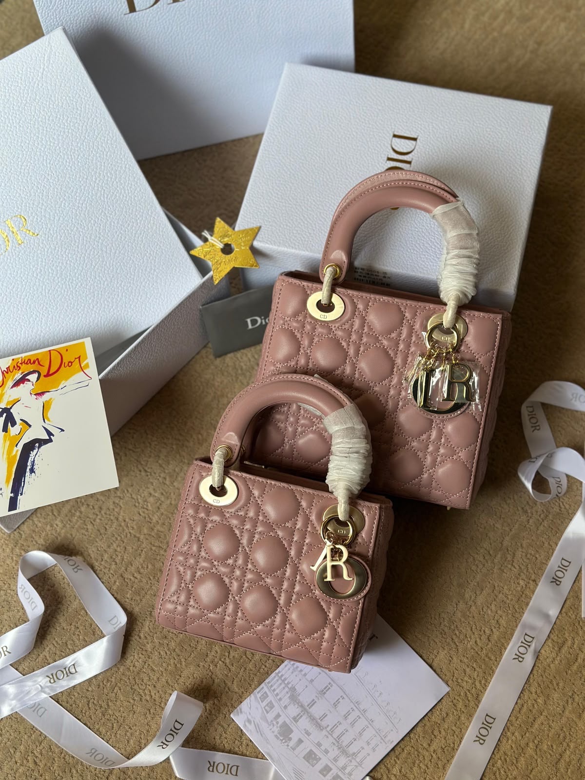 Christian Dior Lady Dior Bag - Image 9