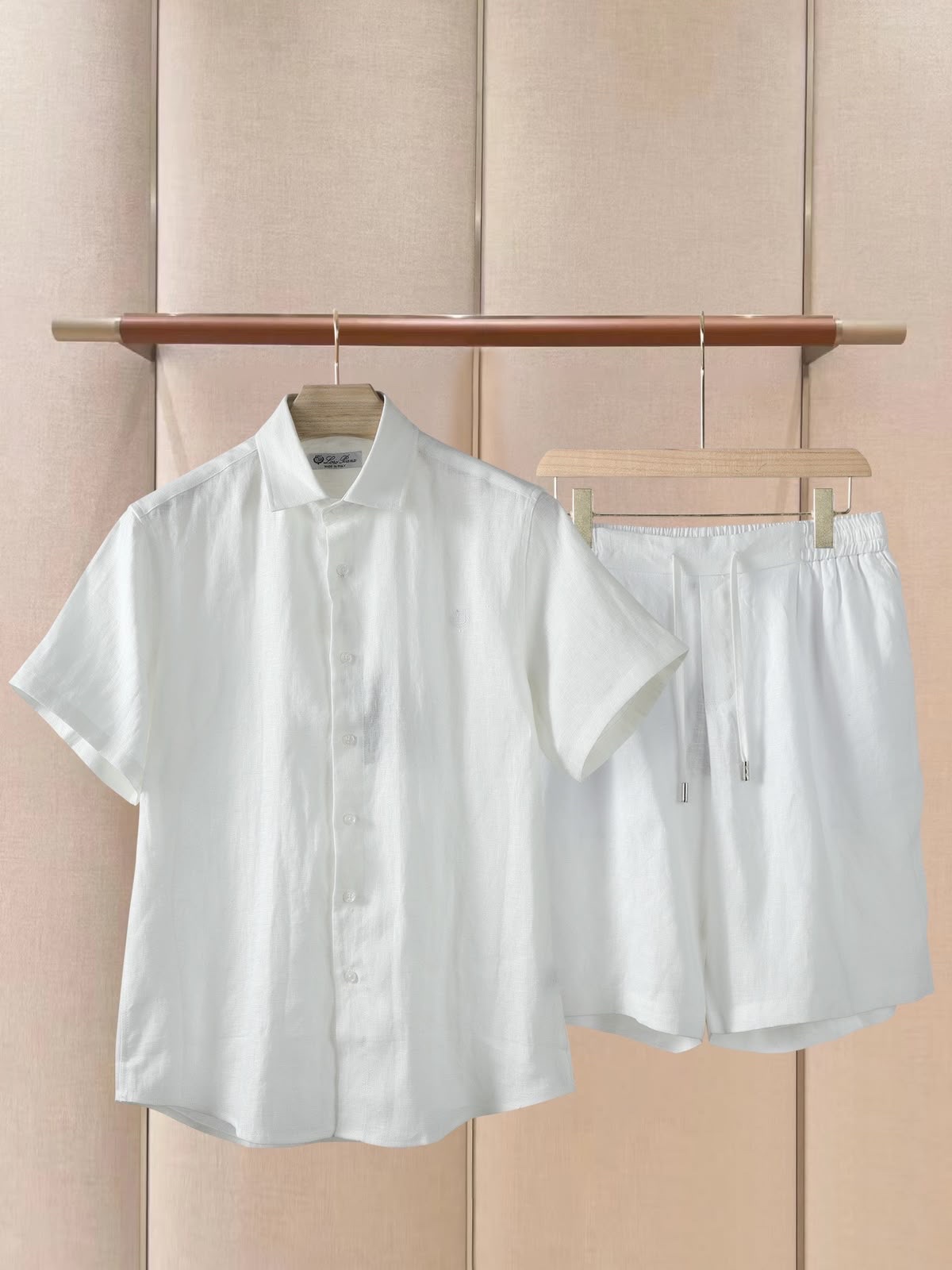 Loro Piana Linen Shirt with Short