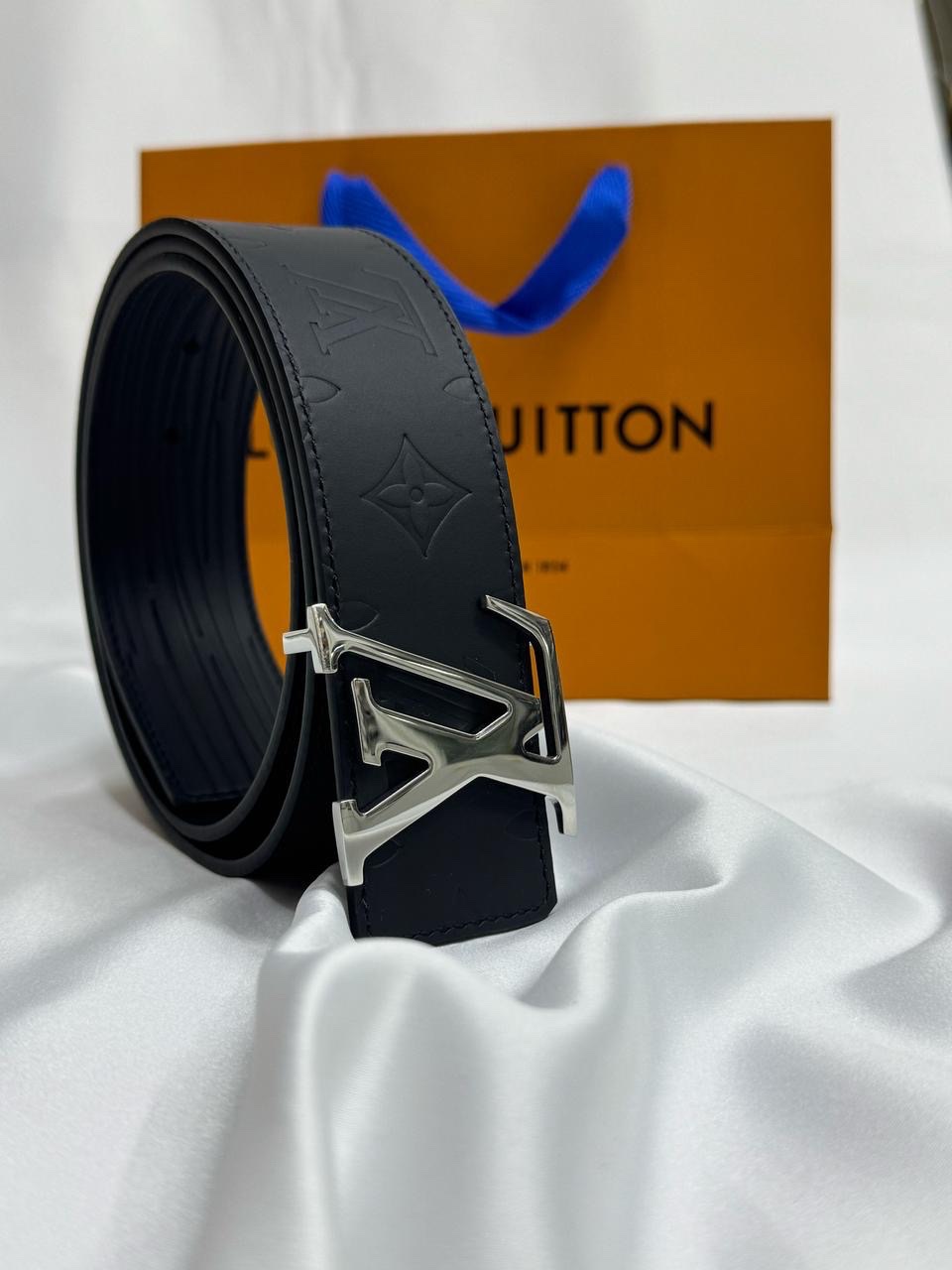 Louis Vuitton Monogram Shadow Leather Belt