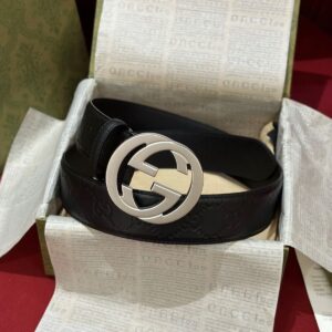 Gucci Men's Signature Leather Belt
