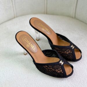 Chanel Mesh Mules