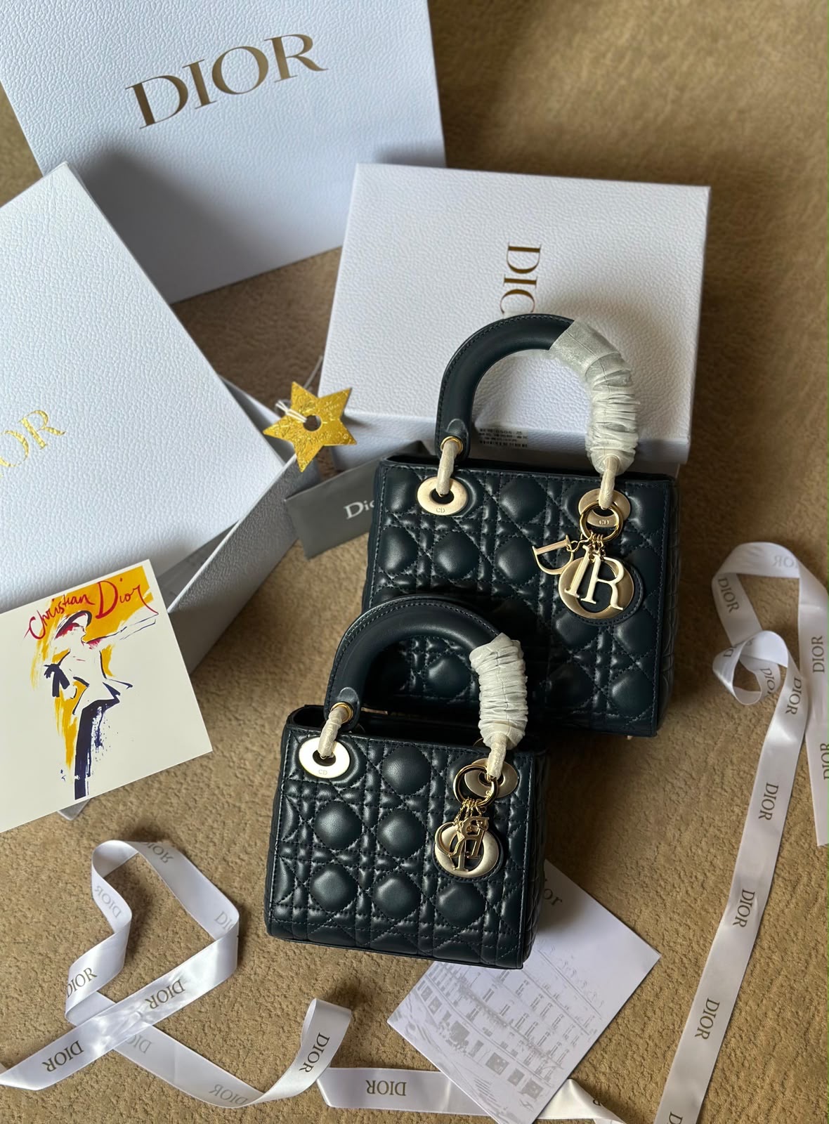 Christian Dior Lady Dior Bag - Image 8