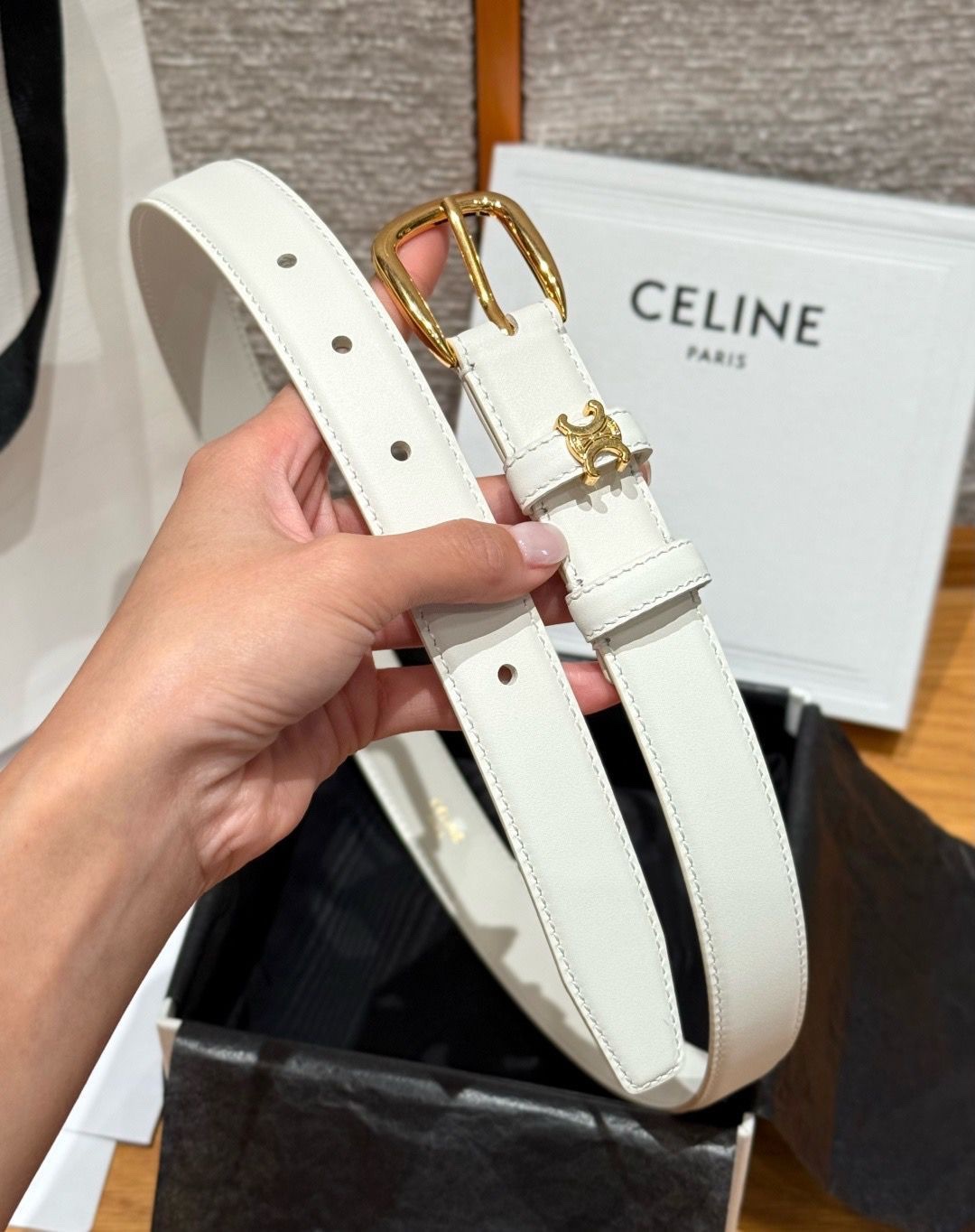 Celine Triomphe Belt - Image 7