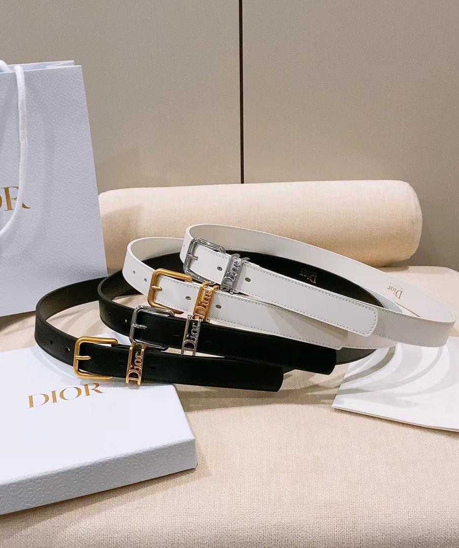 Dior Belts Feature A Signature "Dior" Metal Buckle