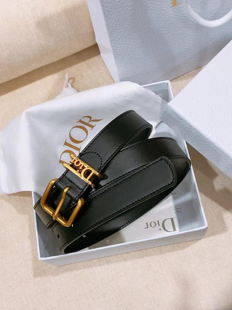 Dior Belts Feature A Signature "Dior" Metal Buckle - Image 2