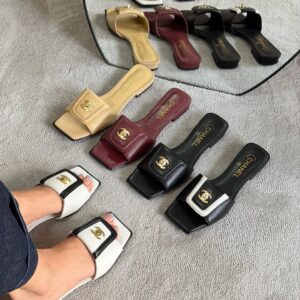 Chanel Mules Leather Strap