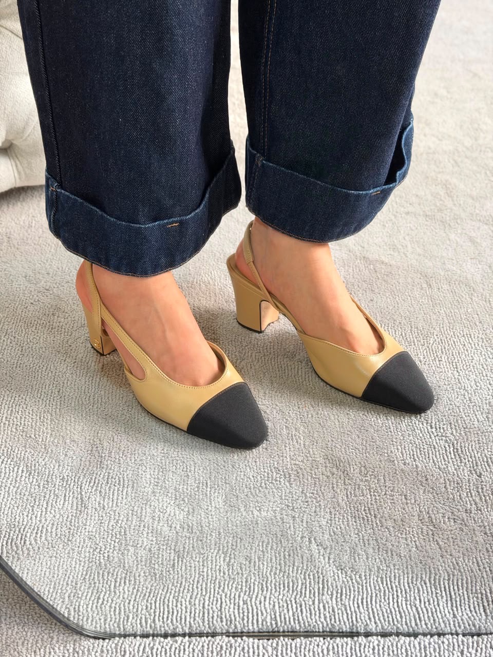 Chanel Slingback Flats Chanel Slingback Pumps And Chanel Slingback Pumps Heels - Image 4