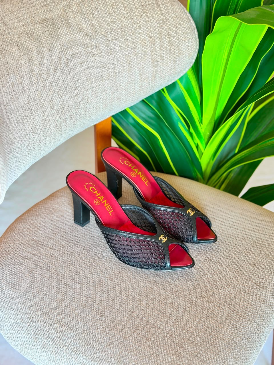 Chanel Mules Coco Beach - Image 4