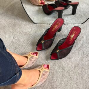 Chanel Mules Coco Beach
